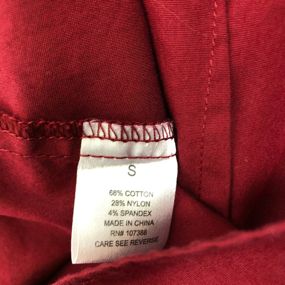 Maurices Botton Up Short Sleeve Blouse - Picture 4 of 4